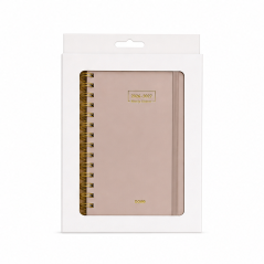 Dohe Premium A5 Week View School Planner Beige