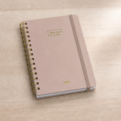 Dohe Premium A5 Week View School Planner Beige