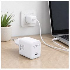 Aisens 35W GaN USB-C Charger White | PD 3.0