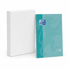 Oxford Europeanbook 1 A4+ 80 feuilles 5x5 Ice Mint