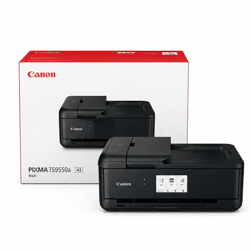 Canon PIXMA TS9550a Imprimante multifonction A3 couleur Wi-Fi, noire
