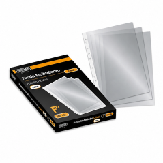 Ingraf Folio Multi-Punched Sleeves 70 Microns Crystal