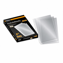 Ingraf Folio Multi-Punched Sleeves 70 Microns Crystal