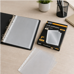 Pochettes multitrous folio Ingraf 70 microns cristal