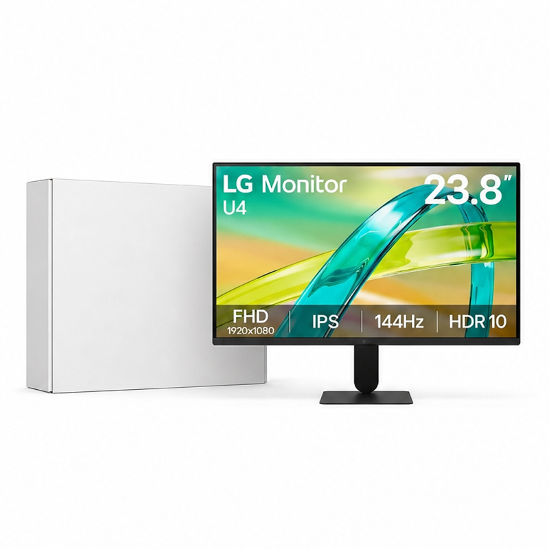 LG 24U411B-B Moniteur 23,8" IPS Full HD 144 Hz