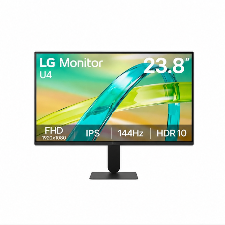 LG 24U411B-B Moniteur 23,8" IPS Full HD 144 Hz
