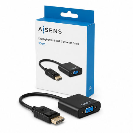 Aisens convertisseur DisplayPort vers SVGA 15 cm