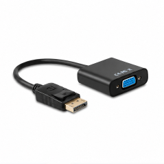 Aisens DisplayPort to SVGA Converter 15 cm Black