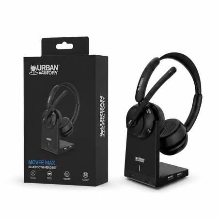 Urban Factory Movee Max : casque Bluetooth 5.2 ANC