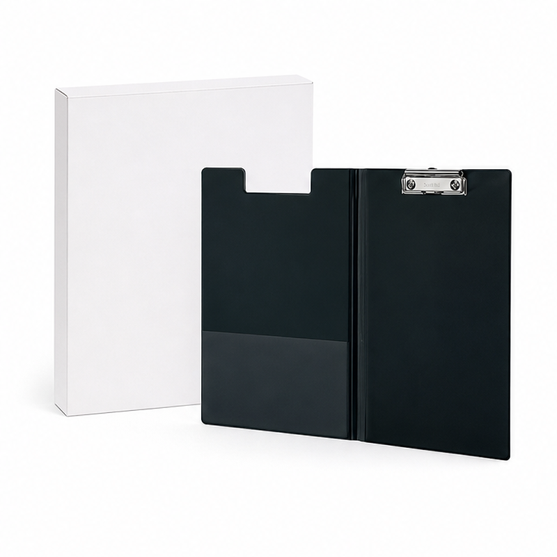 Esselte clipfolder with cover A4 black Esselte clipfolder with cover A4 black