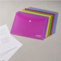 Ingraf Lot de 10 enveloppes à broche A4 assorties