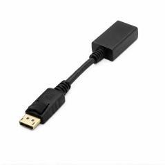 Aisens Convertisseur DisplayPort vers HDMI 15 cm noir