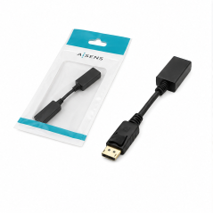 Aisens Convertisseur DisplayPort vers HDMI 15 cm
