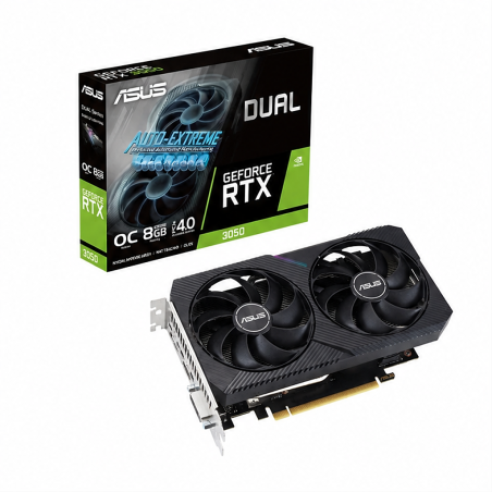 ASUS Dual RTX 3050 V2 8 Go GDDR6 | Carte graphique