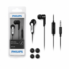 Philips SHE1405BK In-ear Headphones with Mic
