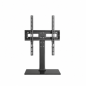 Unykach UK650 tabletop TV stand with tempered glass base