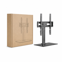 Support TV de table Unykach UK650, verre trempé