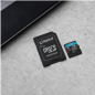 Kingston Canvas Go Plus microSDXC 256 Go avec adaptateur SD