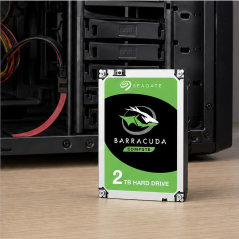 Seagate BarraCuda 2 To SATA 3,5" pour PC fixe