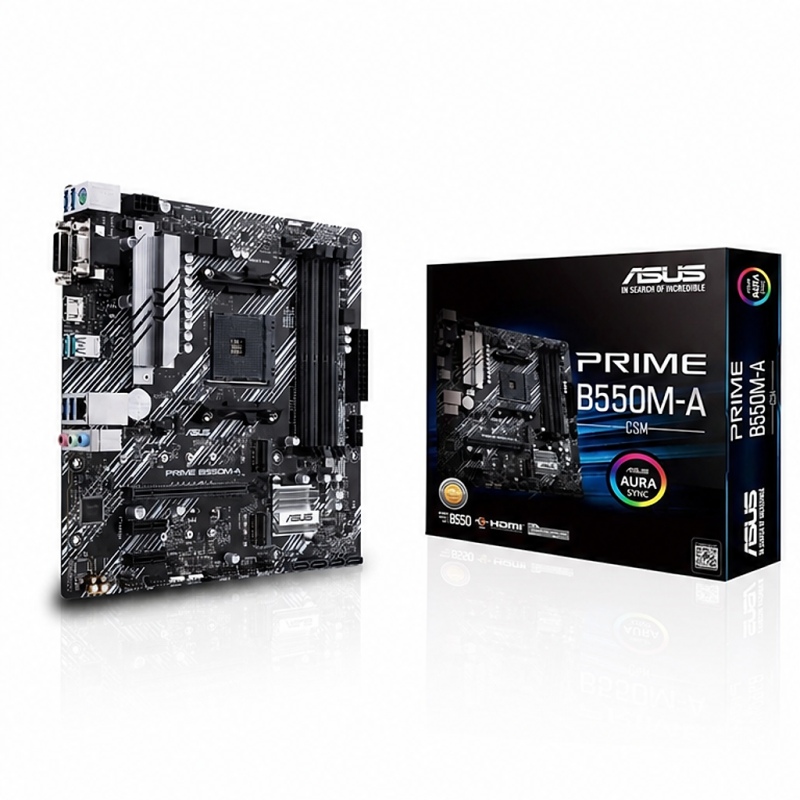 Carte mère ASUS Prime B550M-A CSM microATX