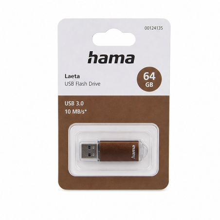 Clé USB Hama Laeta 32 Go USB 3.2 bronze