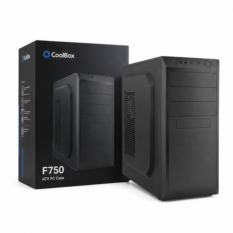 CoolBox F750 boîtier ATX noir
