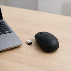 Logitech B170 Souris sans fil noire USB 2,4 GHz