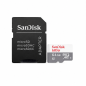 Carte mémoire SanDisk Ultra microSDXC 64 Go UHS-I U1 Classe 10 avec adaptateur SD