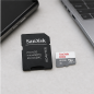 Carte mémoire SanDisk Ultra microSDXC 64 Go UHS-I U1 Classe 10 avec adaptateur SD
