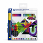 Staedtler Lumocolor 318 set of 14 permanent markers