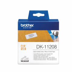 Brother DK-11208 38 x 90 mm, 400 étiquettes