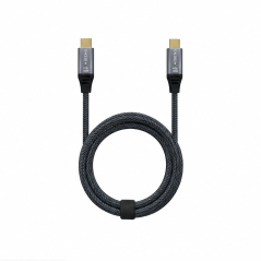 Aisens USB-C Cable 20 Gbps 100 W, 2 m Gray