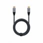 Câble USB-C Aisens 3.2 Gen2x2 20 Gbps 5A 100 W, 2 m, gris