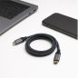 Câble USB-C Aisens 3.2 Gen2x2 20 Gbps 5A 100 W, 2 m, gris