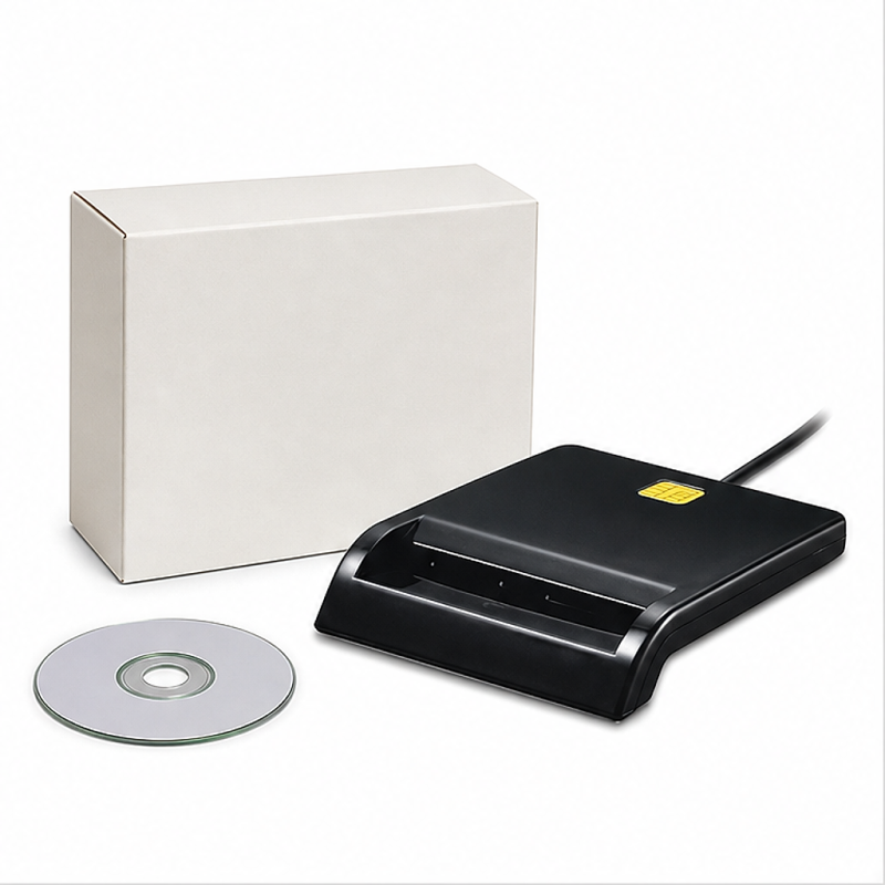 Tooq lecteur de DNIe USB noir