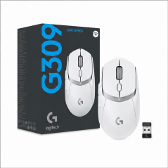 Logitech G309 LIGHTSPEED souris gaming sans fil blanc