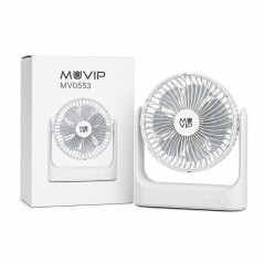 Muvip portable table fan 5.5W 18 cm white