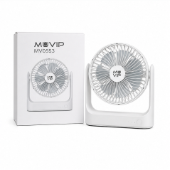Muvip ventilateur de table portable 5,5 W 18 cm