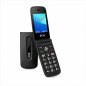 SPC Titan téléphone à clapet noir