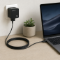 Chargeur Aisens GaN 90W PD3.0 1xUSB-C 1,8 m Noir