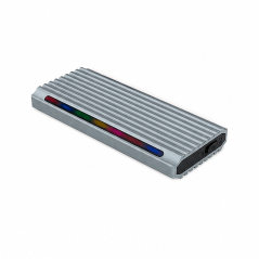 Boîtier externe SSD M.2 Tooq Shinobi USB-A 3.1 Gen 2 RGB