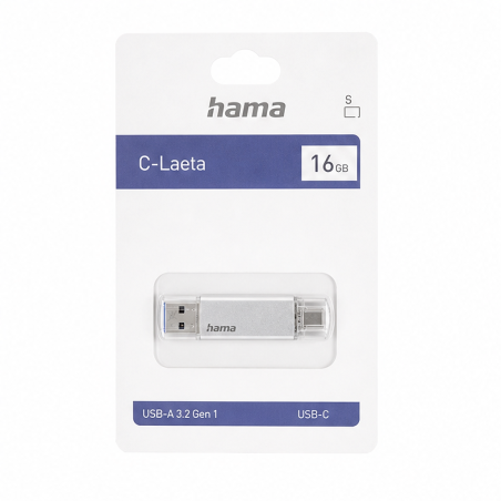 Clé USB Hama C-Laeta 16 Go USB-C et USB-A