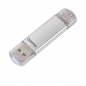 Hama C-Laeta 16 GB silver USB flash drive