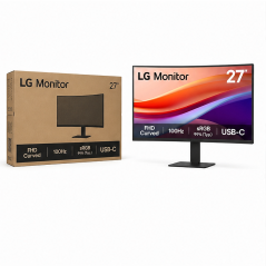 LG 27U421A-B 27" FHD incurvé USB-C | Moniteur
