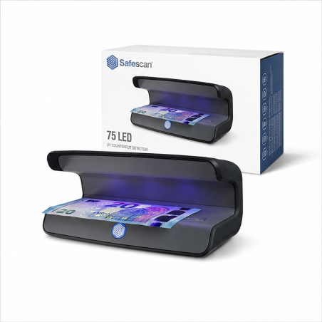 Safescan 75 LED détecteur UV billets et documents