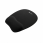 Natec Chipmunk Black Mouse Pad with Wrist Rest
