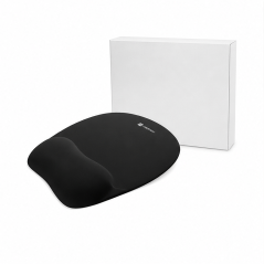Natec Chipmunk tapis de souris ergonomique noir