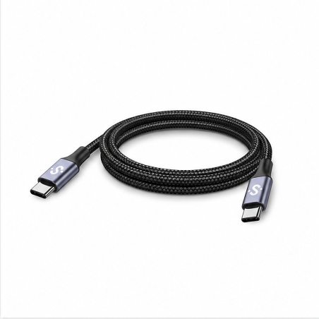 Câble USB-C Subblim Plus 100 W 2 m noir