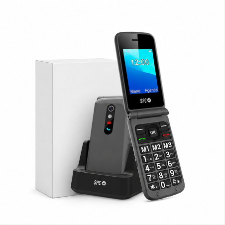 SPC Stella 2 téléphone à clapet SOS et USB-C