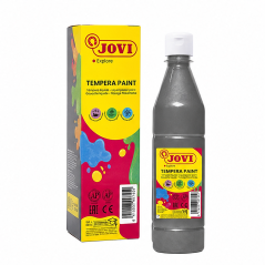 Jovi Tempera Paint 500 ml Silver | Liquid Paint